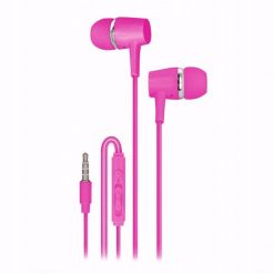 Setty wired earphones SPD-J-26 pink. Różowe słuchawki douszne Setty. Za 24.55 zł.