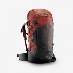 Plecak trekkingowy męski Simond MT100 Easyfit 70 litrów. Brązowe plecaki męskie SIMOND, bez wzorów, z materiału, klasyczne. Za 399.99 zł.