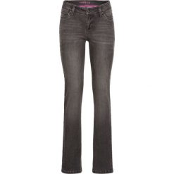 Miękkie dżinsy ze stretchem Regular Fit Straight bonprix niebieski "stone”. Niebieskie jeansy damskie bonprix, z jeansu. Za 109.99 zł.