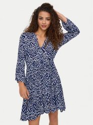 ONLY Sukienka codzienna Clemmentine 15320417 Niebieski Regular Fit. Niebieskie sukienki damskie ONLY, na co dzień, xl, bez wzorów, z wiskozy, bez kołnierzyka, bez ramiączek, proste. Za 159.99 zł.
