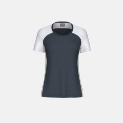 PLAY TECH Damski Top. Niebieskie topy damskie Head, bez wzorów, sportowe, bez kołnierzyka, bez ramiączek. Za 280.00 zł.