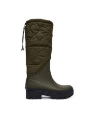 Barbour Kalosze Marnie LRF0117OL71 Zielony. Zielone kalosze damskie Barbour, bez wzorów, z gumy, bez zapięcia. Za 659.99 zł.