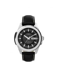 Timex Zegarek Essex TW2Y20600 Czarny. Czarne, analogowe zegarki męskie Timex, bez wzorów. Za 549.99 zł.