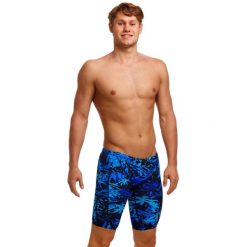 Spodenki kąpielowe męskie do pływania treningowe na basen Funky Trunks Jammer. Kąpielówki męskie Funky Trunks, m, bez wzorów. Za 221.39 zł.