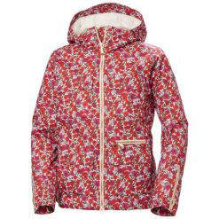 Damska kurtka narciarska Helly Hansen St. Moritz 2.0. Czerwone kurtki sportowe damskie Helly Hansen, na lato, l, z aplikacjami, z materiału, bez ramiączek, bez kaptura, narciarskie, primaloft. Za 2,231.50 zł.
