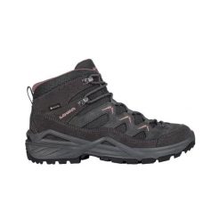 Buty trekkingowe damskie Lowa Sirkos Evo Mid Gtx. Szare obuwie trekkingowe damskie Lowa, z materiału, bez zapięcia. Za 874.00 zł.