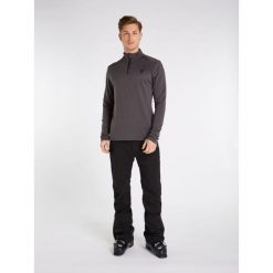 Bluza męska z zamkiem pod szyją Protest WILL. Szare bluzy męskie Protest, m, bez wzorów, bez ramiączek, bez kaptura. W wyprzedaży za 149.99 zł.