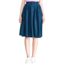Pepe Jeans Layla Spódnica Niebieski. Niebieskie spódnice damskie Pepe Jeans, l, bez wzorów, z bawełny. Za 378.95 zł.