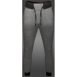 Spodnie dresowe męskie Maciek Kot Collection SPMD500 - szary melanż. Szare spodnie sportowe męskie 4F, m, bez wzorów, z dresówki. W wyprzedaży za 79.99 zł.