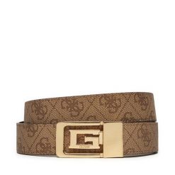 Pasek Damski Guess. Brązowe paski damskie Guess, z aplikacjami. Za 179.99 zł.