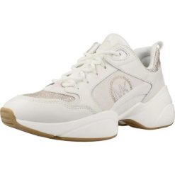 Buty MICHAEL KORS 43T6BWFS3L Biały. Białe obuwie trekkingowe damskie MICHAEL KORS ACCESS, ze skóry, bez zapięcia. Za 854.99 zł.
