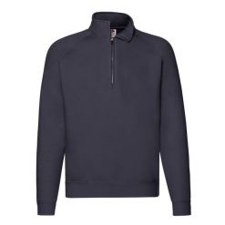 Bluza Unisex Premium Quarter Zip Raglan Dla Dorosłych. Niebieskie bluzy męskie fruit of the loom, m, bez wzorów, bez ramiączek, bez kaptura. Za 172.99 zł.