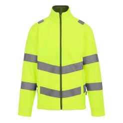 Męska Kurtka Pro Contract Thor HiVis Fleece Jacket. Żółte kurtki męskie Regatta, na jesień, l, bez wzorów, z materiału, wakacyjne, bez kaptura. Za 130.99 zł.