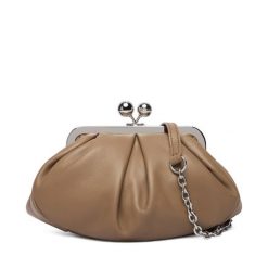 Torebka Weekend Max Mara. Brązowe torebki do ręki damskie Weekend Max Mara, bez wzorów, bez dodatków. Za 1,309.00 zł.