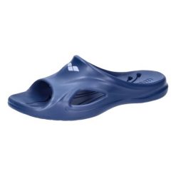 Klapki basenowe Arena Hydrosoft Ii Hook. Niebieskie klapki męskie ARENA, bez wzorów, z materiału, bez zapięcia. Za 73.45 zł.