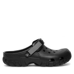 Klapki Crocs. Czarne klapki męskie Crocs, bez wzorów, bez zapięcia. Za 169.99 zł.