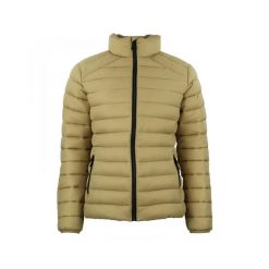 Damska kurtka puchowa bez kaptura Peak Mountain Fine. Brązowe kurtki sportowe damskie Peak Mountain, m, bez wzorów, z nylonu, bez ramiączek, bez kaptura, trekkingowe. Za 245.00 zł.