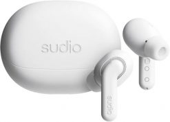 Słuchawki Sudio Earbuds | E4 Pro | Bluetooth | In-ear | Microphone | Cloud White | Noise canceling | Noise reduction | Wireless (E4PROWHT). Białe słuchawki bezprzewodowe Sudio. Za 343.59 zł.