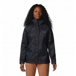 Columbia Kurtka Arcadia Ii 1534115011. Czarne kurtki sportowe damskie Columbia, bez wzorów, z nylonu, bez ramiączek, bez kaptura, trekkingowe. Za 346.99 zł.