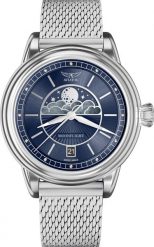 Zegarek Aviator Zegarek damski Aviator V.1.33.0.255.5 srebrny. Szare zegarki damskie AVIATOR, srebrne. Za 2,350.00 zł.