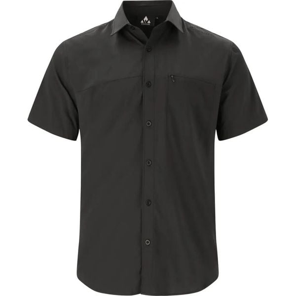 Koszula Whistler Jeromy. Czarne koszule męskie Whistler, m, bez wzorów, z elastanu, eleganckie, bez kołnierzyka, bez ramiączek. Za 262.70 zł.