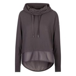 Bluza Z Kapturem Damska Immy. Szare bluzy damskie Trespass, xl, bez wzorów, sportowe, bez ramiączek, z kapturem. Za 130.99 zł.