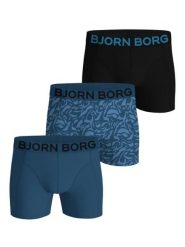 Bjorn_borg BOKSERKI z organicznej bawełny stretch 3 szt. – MULTIPACK 4. Bokserki męskie Björn Borg, bez wzorów, z bawełny. Za 312.50 zł.