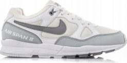 BUTY MĘSKIE NIKE AIR SPAN II AIR MAX AH8047 105 r. 40. Buty sportowe męskie Nike, bez wzorów, bez zapięcia. Za 319.00 zł.