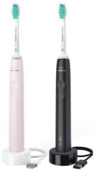 Szczoteczka soniczna Philips Sonicare 3100HX3675/15 czarny/różowy. Czarne szczoteczki soniczne Philips. Za 309.00 zł.