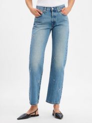 Levi's Dżinsy - 501 Kobiety Bawełna niebieski, 26-32. Niebieskie jeansy damskie Levi's®, bez wzorów, z bawełny. Za 599.95 zł.