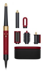 Suszarko-lokówka DYSON HS08 Wavy Red Velvet / Gold. Czerwone suszarki do włosów Dyson. Za 2,247.99 zł.