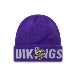 Czapka Minnesota Vikings Wordmark. Fioletowe czapki męskie New Era, na zimę, bez wzorów. Za 161.50 zł.