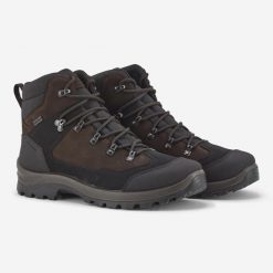 Second Life - Buty Solognac Crosshunt 120 wodoodporne wytrzy... - Stan Doskonały. Brązowe obuwie trekkingowe damskie SOLOGNAC, z materiału, bez zapięcia. Za 315.00 zł.