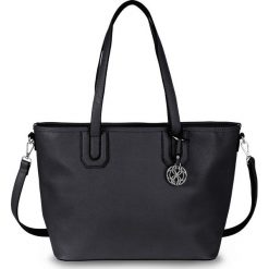 Torba shopper bonprix czarny. Czarne shopperki damskie bonprix, bez wzorów, bez dodatków. Za 99.99 zł.