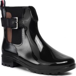 Kalosze TOM TAILOR - 799230600 Black. Czarne kalosze damskie Tom Tailor, bez wzorów, z tworzywa sztucznego, bez zapięcia. Za 169.00 zł.