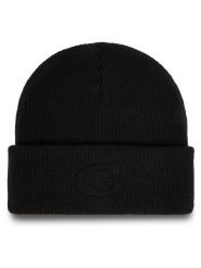 Coach Czapka CCL44 Czarny. Czarne czapki damskie Coach, na zimę, bez wzorów, z wełny. Za 249.99 zł.