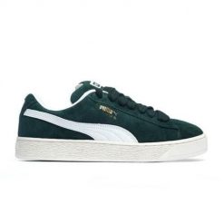 Buty do chodzenia męskie Puma Suede Xl Hairy. Zielone buty sportowe męskie Puma, bez wzorów, z gumy, bez zapięcia, trekkingowe, Puma Suede. Za 239.00 zł.