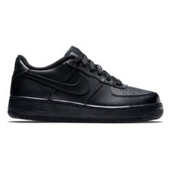 Buty Sportowe Młodzieżowe Nike Air Force 1 LE Gs. Czarna buty sportowe męskie Nike, bez wzorów, bez zapięcia, do koszykówki, Nike Air Force. Za 682.90 zł.