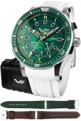 Zegarek Vostok Europe Zegarek męski Vostok Europe PX84-511A770SW biały. Białe zegarki męskie Vostok Europe, bez wzorów. Za 3,630.00 zł.