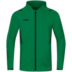 Bluza dresowa z kapturem Jako Challenge. Czarne bluzy damskie Jako, s, bez wzorów, z dresówki, casualowe, bez ramiączek, z kapturem. Za 323.50 zł.