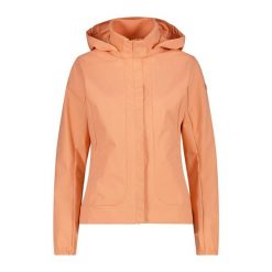 Damska wodoodporna kurtka zapinana na zamek CMP. Brązowe kurtki sportowe damskie CMP, xl, bez wzorów, bez ramiączek, bez kaptura, trekkingowe. Za 506.50 zł.