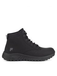 Fila Trzewiki STARLANCER MID FFM0388-83052 Czarny. Czarne botki męskie Fila, bez wzorów, z materiału, bez obcasa, bez zapięcia. Za 299.99 zł.
