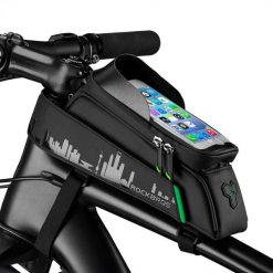 Torba na ramę rowerową ROCKBROS. Czarne torby na ramię męskie ROCKBROS, z materiału, na ramię. Za 122.00 zł.