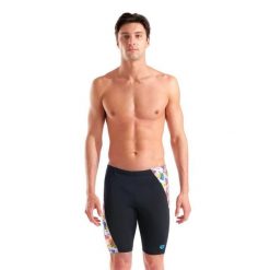 Kąpielówki męskie spodenki jammery treningowe na basen Arena Desert. Czarne kąpielówki męskie ARENA, l, bez wzorów. Za 199.99 zł.