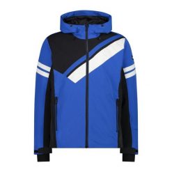 Kurtka narciarska CMP. Niebieskie kurtki sportowe męskie CMP, na zimę, m, bez wzorów, bez kaptura, narciarskie. Za 1,158.15 zł.