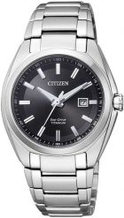 Zegarek Citizen Super Titanium damski czarna tarcza 34 mm (EW2210-53E). Czarne zegarki damskie CITIZEN. Za 1,118.99 zł.