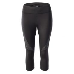 Damskie legginsy 3/4 IQ Intelligence Quality Nukia. Czarne legginsy damskie IQ, bez wzorów, z elastanu. Za 137.87 zł.