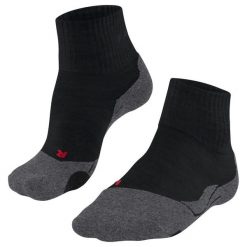 Krótkie skarpetki Falke TK2 Explore. Czarne skarpetki damskie Falke, bez wzorów, z elastanu. Za 155.00 zł.