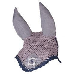 Krótka czapka dla konia BR Equitation Melange Classic. Niebieskie czapki damskie BR, bez wzorów, eleganckie. Za 152.50 zł.