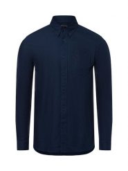Fred Perry Koszula Mężczyźni Regular Fit Bawełna niebieski, S. Niebieskie koszule męskie Fred Perry, m, bez wzorów, z bawełny, eleganckie, bez kołnierzyka, bez ramiączek. Za 649.95 zł.